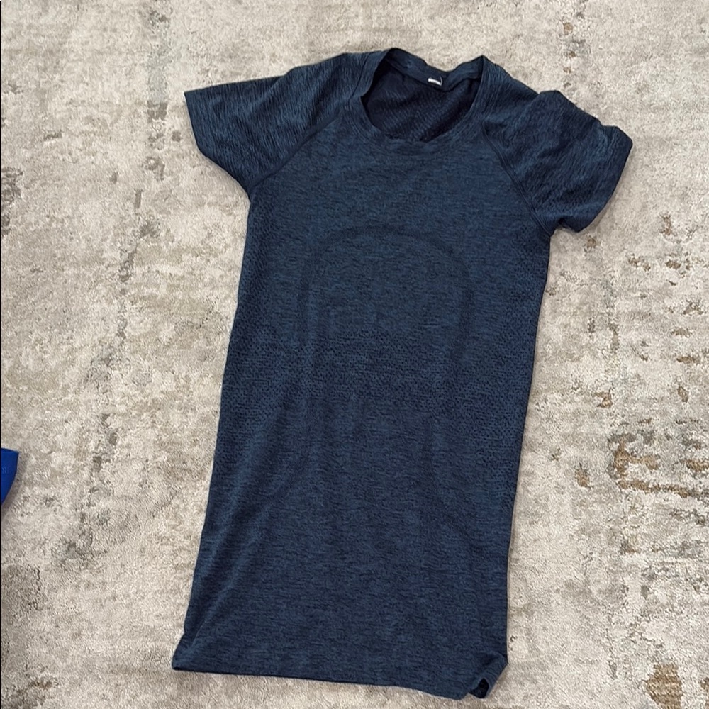 lululemon athletica Navy Muscle Tee